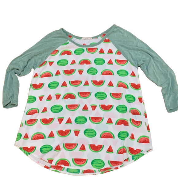 Tops - 5/$20 BUNDLE 🎈 Cute watermelon medium shirt NWOT in box 9